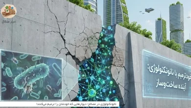 نانوتکنولوژی در مصالح؛ دیوارهایی که خودشان را ترمیم می‌کنند!
