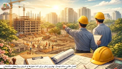 فصل طلایی ساختوساز؛ بهترین زمان برای اخذ مجوزها و شروع پروژههای ساختمانی 4 فصل طلایی ساختوساز