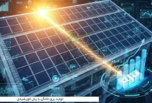 تولید برق خانگی با پنل خورشیدی 2 تولید برق خانگی با پنل خورشیدی